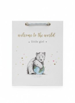 Torba prezentowa little girl, L, 5szt. [mm:] 320x260x 120 Argo (257043)