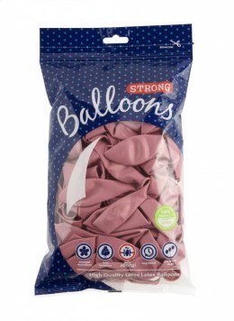 Balon gumowy różowy Partydeco (SB12P-081AN)