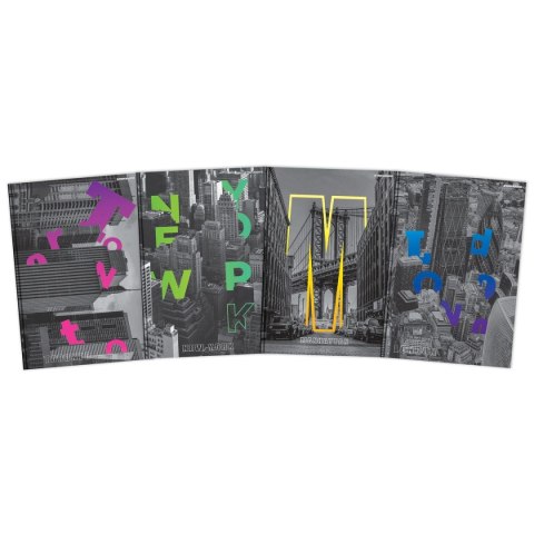 Brulion CITY A6 96k. 70g linia Top 2000 (400169515)