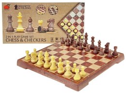 Gra logiczna szachy i warcaby magnetyczne Adar (626720)