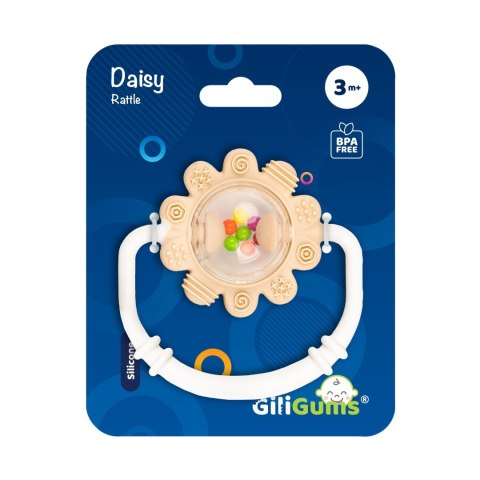 Grzechotka STOKROTKA pastelowa Giligums (GG30060)