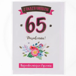 Kartka składana Jubileum B6 Artis collage