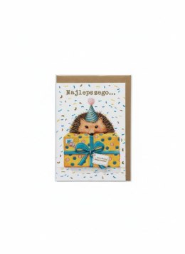 Kartka składana mini JEżYK Henry (5908451980504)