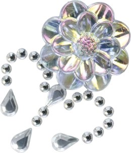 Kryształki Craft-Fun Series kwiaty srebrne Titanum (25BJ033141-1)