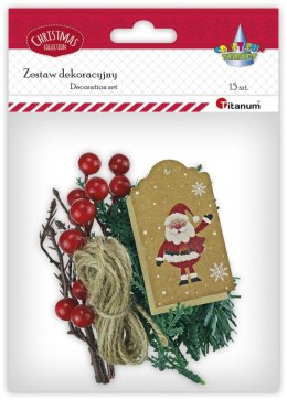 Ozdoba świąteczna Craft-Fun Series Zestaw do dekoracji prezentu Titanum (25YX0514-6)