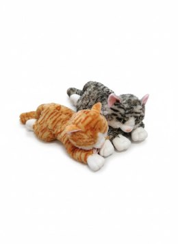 Pluszak Kotek pręgowany leżący duży Deef (4208)