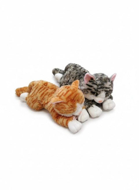 Pluszak Kotek pręgowany leżący duży Deef (4208)