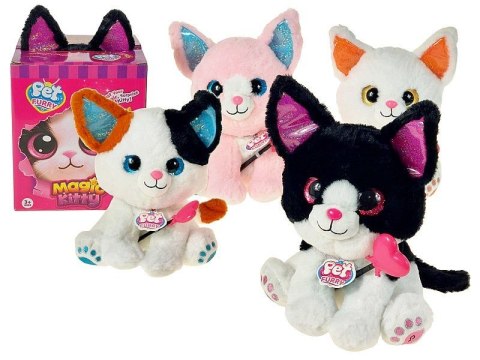 Pluszak interaktywny z ogonem dł. 14cm, interaktywny, reaguje na dotyk, z dźwiękiem Adar (627734)