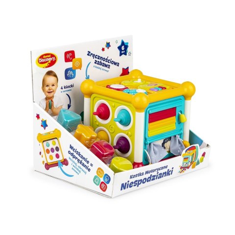 Sorter KOSTKA MOTORYCZNE NIESPODZIANKI Discovery (DD30832)