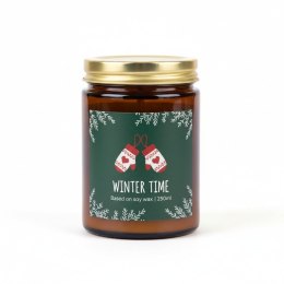 Świeczka ozdobna Smell me Winter Time 250 ml zielona Pavoncella (5906492907818)