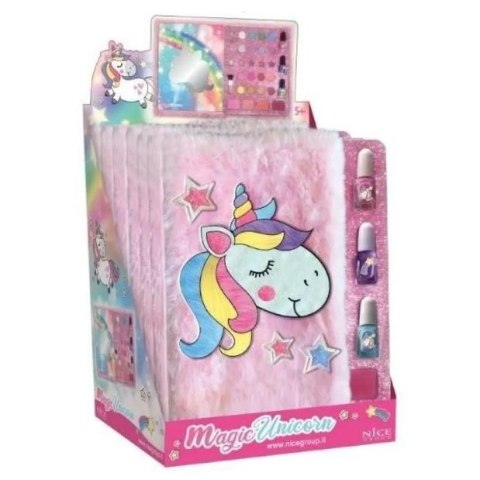 Zestaw piękności Make-up Pamiętnik ,okładka Jednorożec Nice Group (0437)