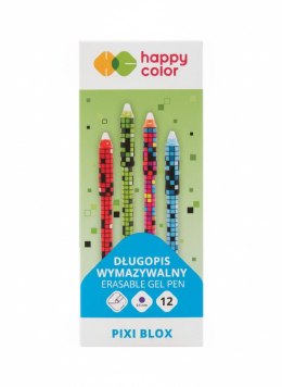 Długopis wymazywalny Pixi Blox wkład niebieski 0,5mm Happy Color (4120 01PX-3)