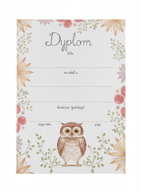 Dyplom Słówka A4 Henry (5908451980023)