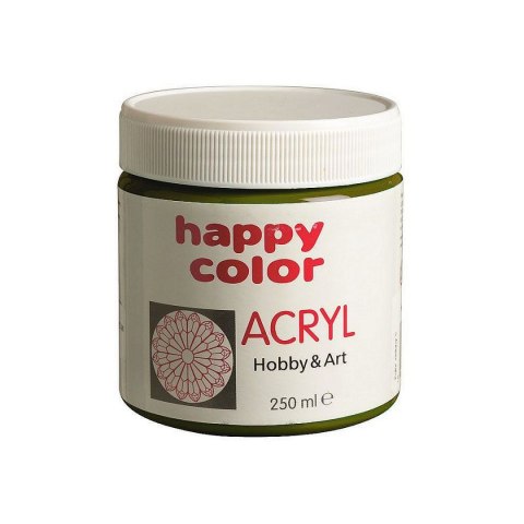 Farba akrylowa kolor: zielona 250ml Happy Color (HA 7370 0250-56)