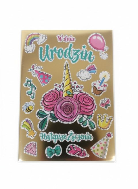 Kartka składana B6 ATRYBUTY B6 Henry (5908451981822)