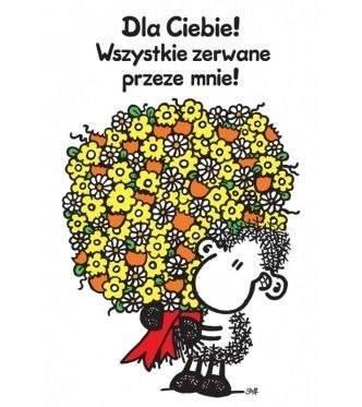 Kartka składana Sheepworld B6 [mm:] 148x105 Kukartka