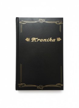 Kronika a4 pionowa nity CZARNY 100k. [mm:] 210x300 Barbara