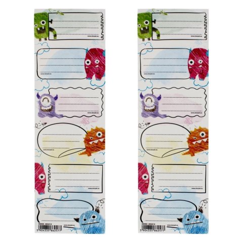 Naklejka na zeszyt Monster Starpak (495015)