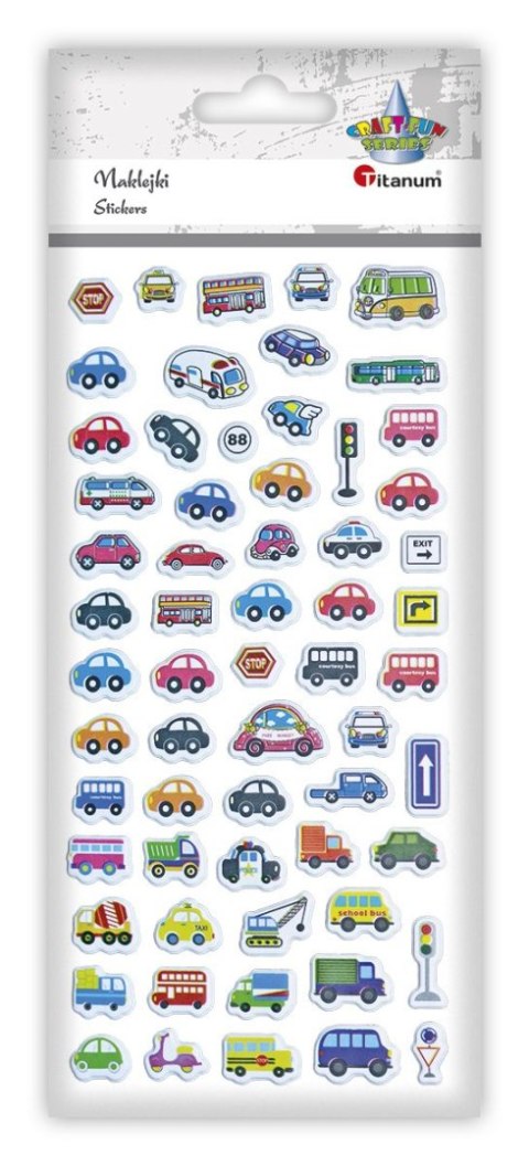 Naklejka (nalepka) Craft-Fun Series Pojazdy Titanum (PPT-30)