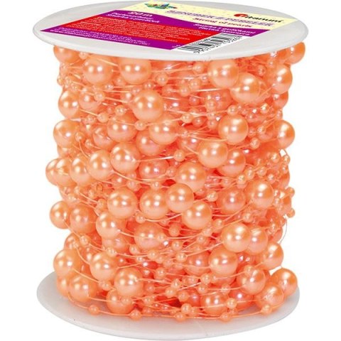 Perełki Craft-Fun Series na żyłce pomarańczowy Titanum (D-9)