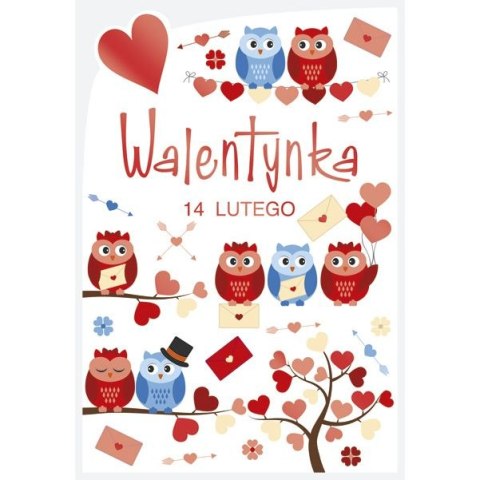 Pocztówka walentynka Pol-mak (PLW)