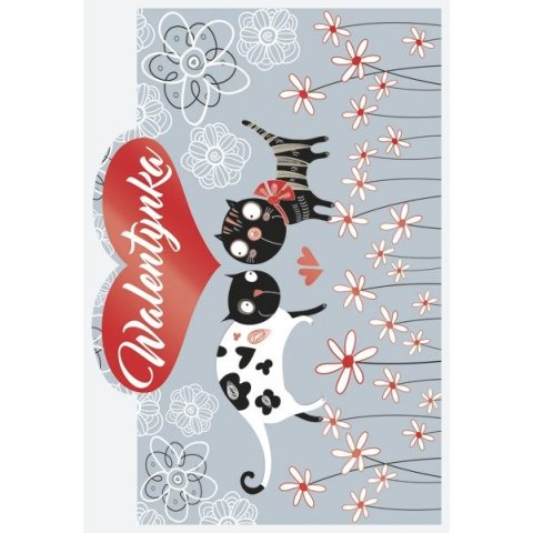 Pocztówka walentynka Pol-mak (PLW)