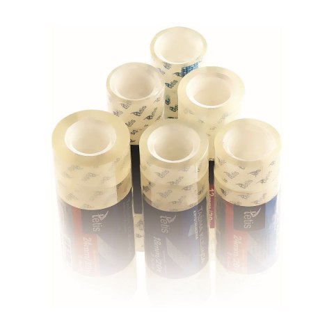 Taśma biurowa 18x20 [mm x m]x20 [mm x yd] Tetis (BT010-B2)