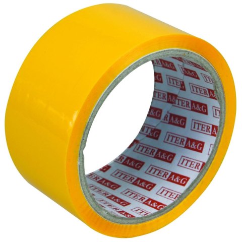 Taśma pakowa 48x50 [mm x yd] żółta Iter A&G