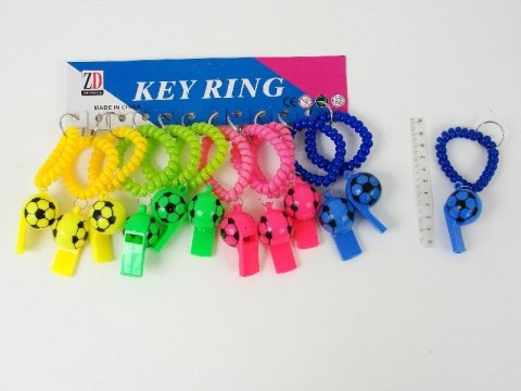 Brelok bransoletka z gwizdkiem piłka One (385887)