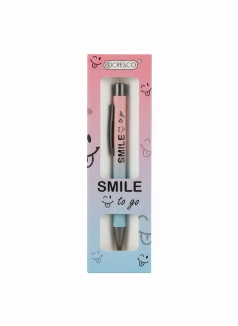 Długopis Zenith 4 ETUI GB HAPPINESS 5907464223868 wkład niebieski 1,0mm Cresco (230003_3)