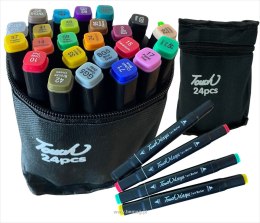 Flamaster zestaw w torbie 24 kol. Bemag (789398)