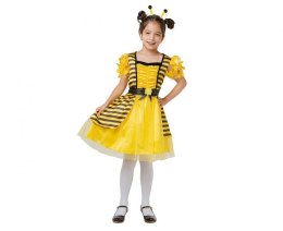 Kostium dla dzieci Pszczółka (sukienka, opaska, pasek), rozm.110/120 cm Godan (SL-BE11)