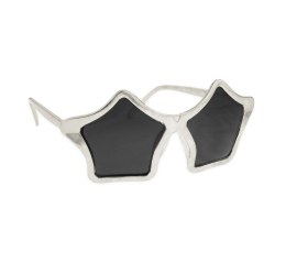 Kostium okulary gwiazdki srebrne Godan (OKGS-YH)