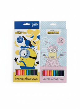 Kredki ołówkowe Minionki 12 kol. Beniamin