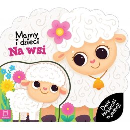 Książka dla dzieci Mamy i dzieci na wsi. Dwie książeczki w jednej Aksjomat