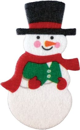 Naklejka (nalepka) Craft-Fun Series filcowe Bałwanki Titanum (4819)