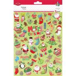 Naklejki świąteczne Craft-Fun Series papierowe 2 plansze Titanum (19ZJ-002A)