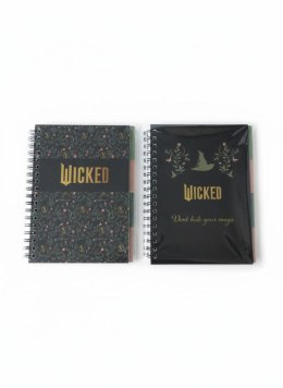 Notes (notatnik) WICKED B5 96k. krata/tagi Rexus