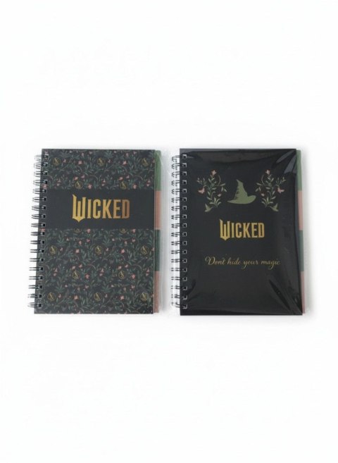 Notes (notatnik) WICKED B5 96k. krata/tagi Rexus
