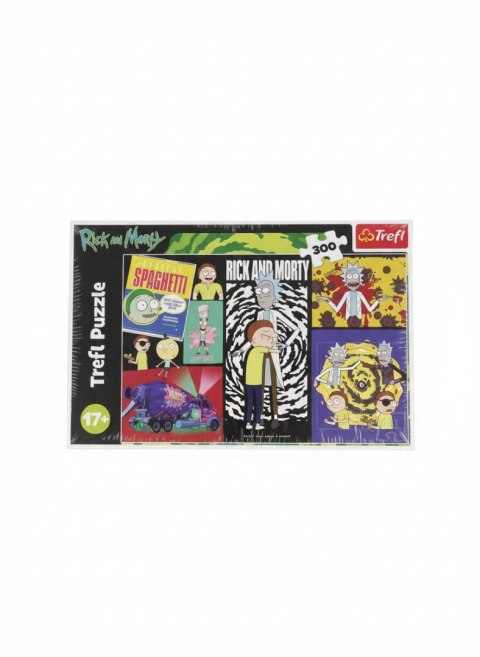 Puzzle Warner Rick And Morty Dziwne miejsce w galaktyce 300 el. Trefl (23035)