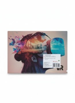 Teczka plastikowa na guzik VR A5 mix Panta Plast (0410-0069-57)