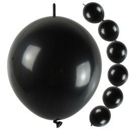 Balon gumowy z łącznikiem (10 szt.) czarna Arpex (KB7634)
