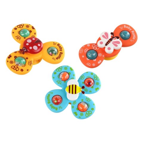 Grzechotka Spinnery Biedronka Pszczółka Motylek Przyssawki Lean (17338)