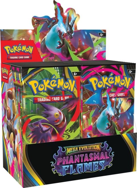 Karty Pokémon TCG: Mega Evolution - Phantasmal Flames Rebel 6 sztuk