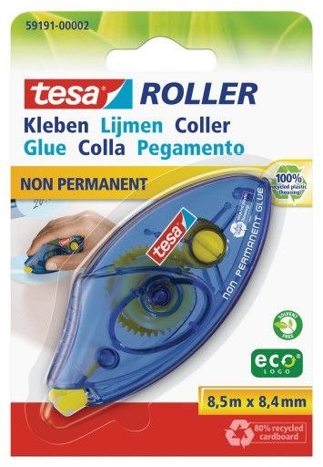 Klej w taśmie non permament 8,4mm 8,5m Tesa (59191-00002-03 TS)