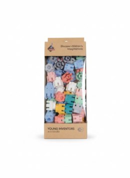 Klocki konstrukcyjne Mali Geniusze Eko śrubki Askato (123608)