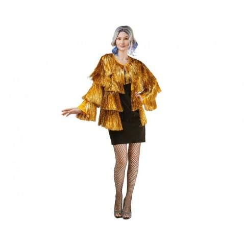 Kostium Marynarka dla dorosłych Tinsel, złota , rozm. uniw. Godan (SL-TINZ)