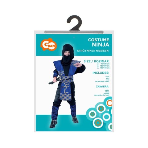 Kostium NINJA NIEBIESKI Godan (881164/110)