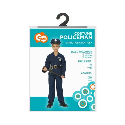 Kostium strój policjant usa Godan (088678/128)