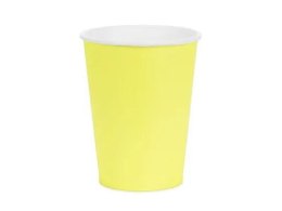 Kubek jednorazowy żółty papier 250ml Partydeco (KPP90-084-EU1)